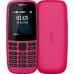 Телефон сотовый Nokia 105 SS TA-1203 Pink, 1.77'' 160x120, 4MB RAM, 4MB, 1 Sim, 2G, Micro-USB, 800mAh, 74,04 г, 119 ммx49,2 ммx14,4 мм