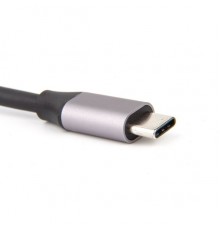 Кабель-адаптер USB3.1 Type-CM--HDMI 4K*60Hz +3USB3.0+RJ45+TF+SD+PD charging  VCOM  CU463                                                                                                                                                                  