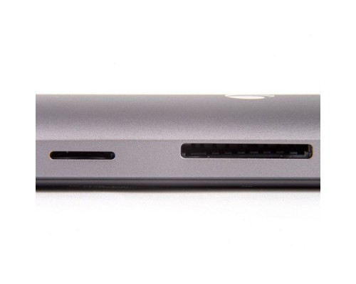 Кабель-адаптер USB3.1 Type-CM--HDMI 4K*60Hz +3USB3.0+RJ45+TF+SD+PD charging  VCOM  CU463