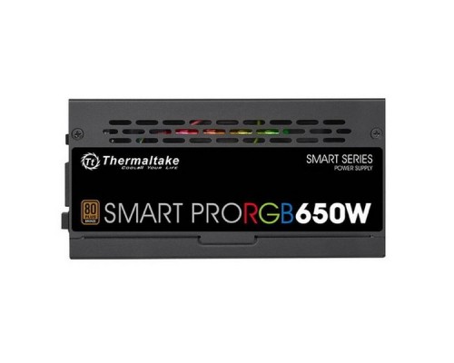 Блок питания для ПК SMART PRO 650 PS-SPR-0650FPCBEU-R /Fully Modular/650W/ATX 2.3 & EPS 2.92/A-PFC/14cm RGB Fan/EU/80Plus Bronze RTL