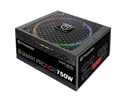 Блок питания для ПК SMART PRO 750 PS-SPR-0750FPCBEU-R SMART PRO/Fully Modular/750W/ATX 2.3 & EPS 2.92/A-PFC/14cm RGB Fan/EU/80Plus Bronze RTL