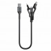 Кабель Nomad Kevlar Universal Cable 3 in 1 Lightning/USB-C/Micro-USB 0,3m - Black