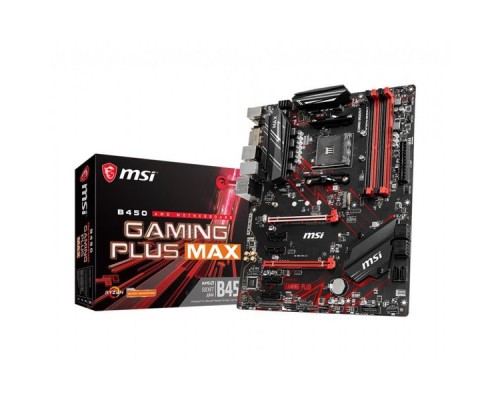 Материнская плата AMD B450 SAM4 ATX B450 GAMING PLUS MAX MSI