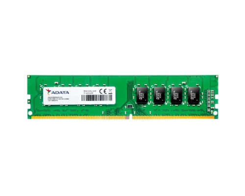Модуль памяти ADATA DDR4 Module capacity 8Гб 2666 МГц Множитель частоты шины 19 1.2 В AD4U2666W8G19-S