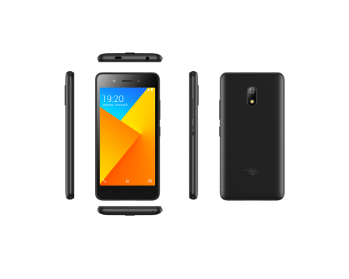 Смартфон Itel A16 Plus Phantom Black, 5'' 854x480, 1.3GHz, 4 Core, 1GB RAM, 8GB, up to 2TB flash, 5Mpix/0.3Mpix, 2 Sim, 2G, 3G, LTE, BT v4.2, WiFi 802.11 a/b/g/n, Micro-USB, 2050mAh, Android 8.1, 147g, 145 ммx73 ммx9,7 мм