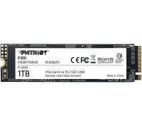 Жесткий диск SSD  M.2 2280 1TB P300P1TBM28 PATRIOT                                                                                                                                                                                                        