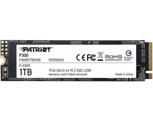 Жесткий диск SSD  M.2 2280 1TB P300P1TBM28 PATRIOT