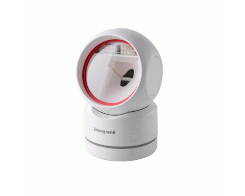 Сканер штрих-кода Honeywell HF680 Hand-free Scanner, 2D, White; 2.7m USB host cable