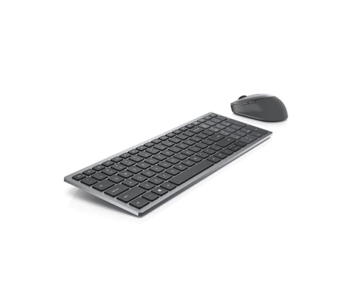 Комплект из клавиатуры и мыши Dell Keyboard+mouse KM7120W Wireless, для нескольких устройств