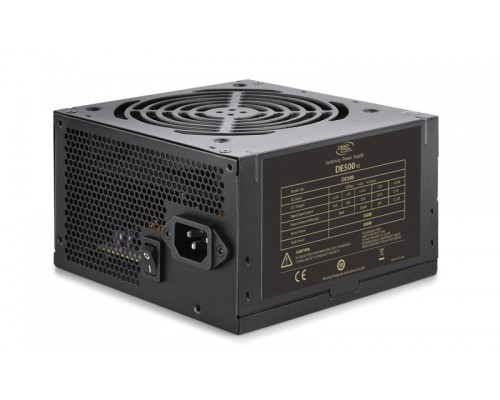 Блок питания для настольного компьютера Deepcool Explorer DE500 (ATX 2.31, 500W, PWM 120-mm fan, Black case) RET