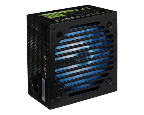 Блок питания для настольного компьютера Aerocool VX Plus 500 RGB 500W, ATX v2.3, RGB Fan 12cm, 500mm cable, Retail