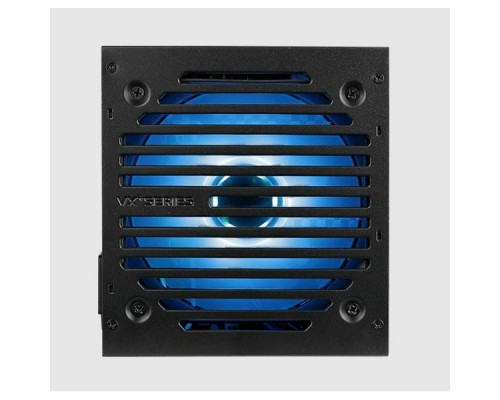 Блок питания для настольного компьютера Aerocool VX Plus 600 RGB 600W, ATX v2.3, RGB Fan 12cm, 500mm cable, Retail