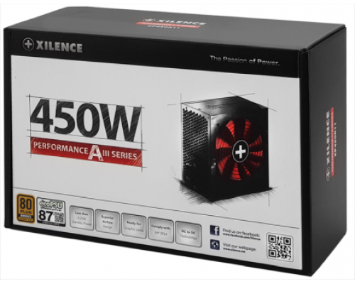 Блок питания для настольного компьютера XILENCE Performance A+ III, XP550R11, 550W, A.PFC, 80+ Bronze