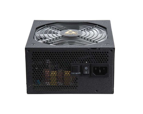 Блок питания для настольного компьютера Chieftec Photon Gold GDP-650C-RGB (ATX 2.3, 650W, >90 efficiency, Active PFC, ARGB Rainbow 140mm fan, Cable Management) Retail