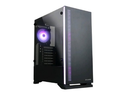 Корпус настольного ПК ZALMAN S5, ATX, BLACK, WINDOW, 2xCOMBO (3.5