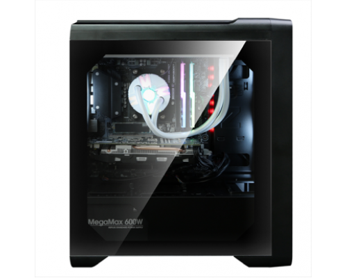 Корпус настольного ПК ZALMAN M3 Plus, MATX, BLACK, WINDOW, 2x3.5