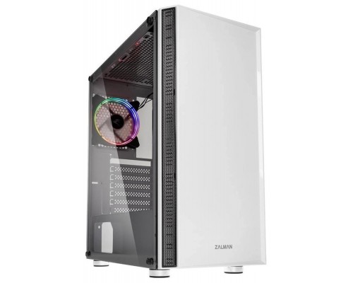 Корпус настольного ПК ZALMAN R2, ATX, WHITE, WINDOW, 2x3.5