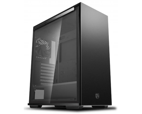 Корпус настольного ПК Deepcool MACUBE 310P BK без БП, боковое окно (закаленное стекло), черный, ATX