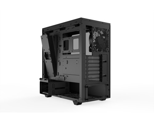 Корпус настольного ПК be quiet! PURE BASE 500DX BLACK / midi-tower, ATX, tempered glass / 3x 140mm fans inc. / BGW37