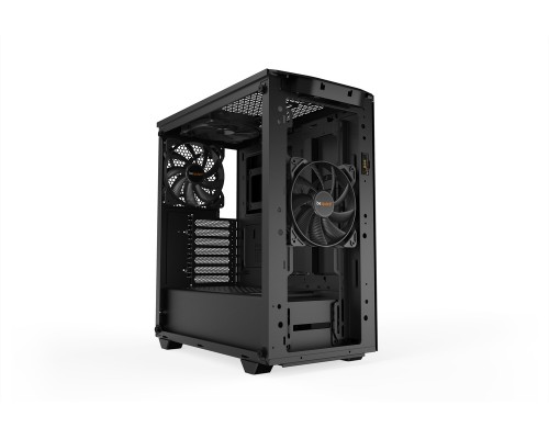 Корпус настольного ПК be quiet! PURE BASE 500DX BLACK / midi-tower, ATX, tempered glass / 3x 140mm fans inc. / BGW37