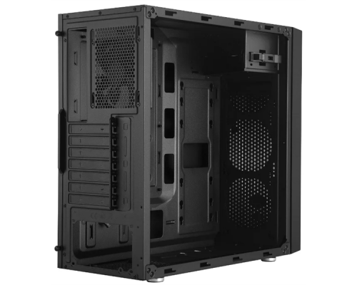 Корпус настольного ПК Cooler Master MasterBox E501L, 1xUSB3.0, 1xUSB2.0, 1x120 Fan, w/o PSU, Black, ATX