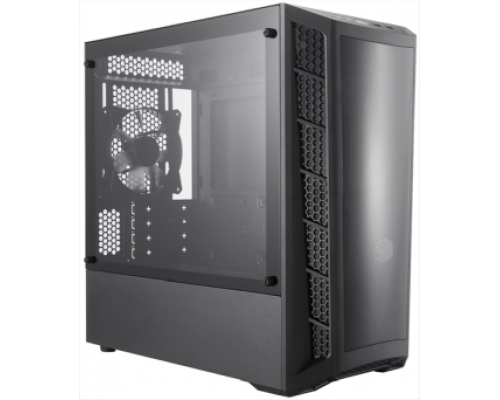 Корпус настольного ПК Cooler Master MasterBox MB320L, 2xUSB3.0, 1x120 Fan, w/o PSU, Black, mATX