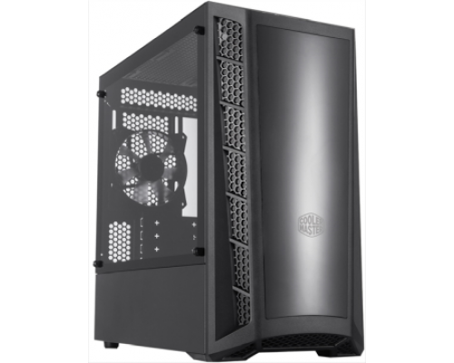 Корпус настольного ПК Cooler Master MasterBox MB320L, 2xUSB3.0, 1x120 Fan, w/o PSU, Black, mATX