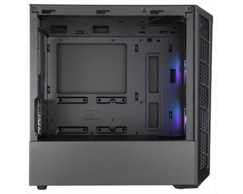 Корпус настольного ПК Cooler Master MasterBox MB311L, 2xUSB3.0, 2x120 ARGB Fan, w/o PSU, Black, mATX