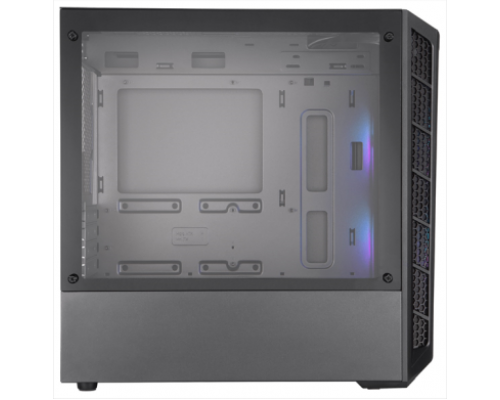 Корпус настольного ПК Cooler Master MasterBox MB311L, 2xUSB3.0, 2x120 ARGB Fan, w/o PSU, Black, mATX