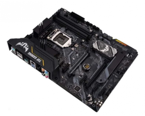 Материнская плата ASUS TUF GAMING H470-PRO, LGA1200, H470, 4*DDR4,  HDMI+DP, CrossFireX, SATA3 + RAID, Audio, Gb LAN, USB 3.2*6, USB 2.0*4, COM*1 header (w/o cable), ATX ; 90MB13C0-M0EAY0