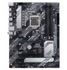 Материнская плата ASUS PRIME H470-PLUS, LGA1200, H470, 4*DDR4,  HDMI+DP, CrossFireX, SATA3 + RAID, Audio, Gb LAN, USB 3.2*8, USB 2.0*7, COM*1 header (w/o cable), ATX ; 90MB1360-M0EAY0                                                                   