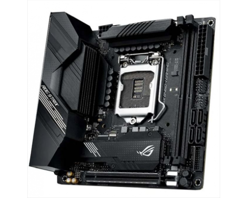 Материнская плата ASUS ROG STRIX B460-I GAMING, LGA1200, B460, 2*DDR4, HDMI+DP, SATA3 + RAID, Audio, Gb LAN, USB 3.2*9, USB 2.0*3, COM*1 header (w/o cable), mITX ; 90MB13X0-M0EAY0