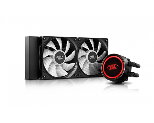 Водяное охлаждение процессора Deepcool GAMMAXX L240T RED