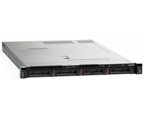 Сервер Lenovo TCH ThinkSystem SR250 Rack 1U,Xeon E-2276G 6C(3.8GHz 12MB/80W),1x16GB/2666MHz/2R/UDIMM,noHDD(upto 8/10) SFF,SW RAID,2xGbE,1x450W(upto 2),1x2.8m p/c,XCCStandard