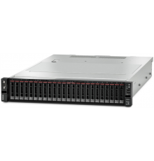 Сервер Lenovo TCH ThinkSystem SR650 Rack 2U,1xXeon Silver 4210R 10C (2.4GHz/13MB/100W),32GB/2933MHz/2Rx4/1.2V RDIMM,noHDD SFF(upto8/24),SR930-8i(2GBFlash),noDVD,noGbE,2x750W,2x2.8 m p/c,XCCEnterpr                                                      