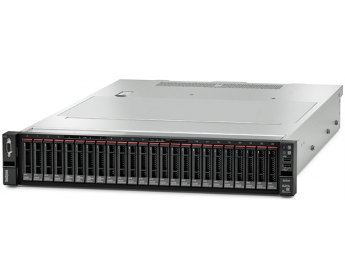 Сервер Lenovo TCH ThinkSystem SR650 Rack 2U,1xXeon Silver 4210R 10C (2.4GHz/13MB/100W),32GB/2933MHz/2Rx4/1.2V RDIMM,noHDD SFF(upto8/24),SR930-8i(2GBFlash),noDVD,noGbE,2x750W,2x2.8 m p/c,XCCEnterpr