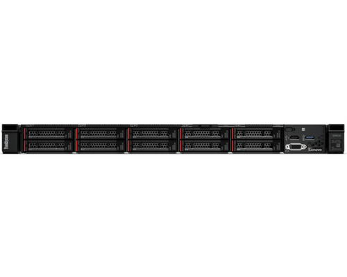 Сервер Lenovo TCH ThinkSystem SR630 Rack 1U,1xXeon 4210R 10C(2.4GHz/13.75MB/100W),32GB/2Rx4/2933MHz/1.2V RDIMM,noHDD  SFF(upto8/10),SR930-8i(2GBFlash),noDVD,noGBE,1xPCI8x/16x,1x750Wps(upto2),XCCEnterpr