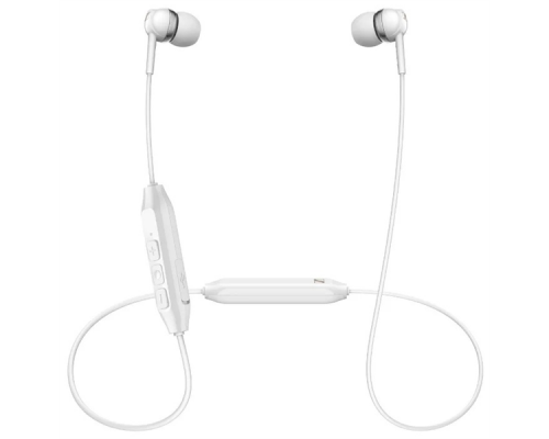 Внутриканальные Bluetooth наушники с микрофоном, Sennheiser CX 150 BT White, 20 - 20000 Гц, Bluetooth 5.0, поддержка кодека ААС, время работы до 10 ч, зарядка USB-С
