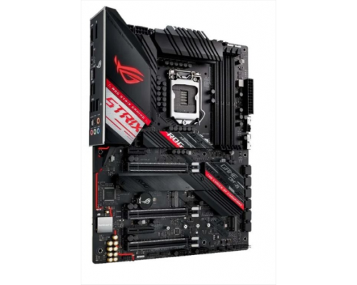 Материнская плата ASUS ROG STRIX Z490-H GAMING, LGA1200, Z490, 4*DDR4, DP+HDMI, CrossFireX, SATA3 + RAID, Audio, 2,5Gb LAN, USB 3.2*10, USB 2.0*5, ATX ; 90MB12S0-M0EAY0