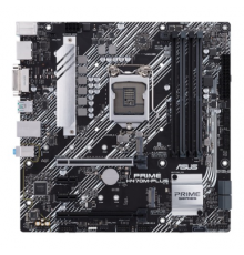 Материнская плата ASUS PRIME H470M-PLUS, LGA1200, H470, 4*DDR4,  DP+DVI+HDMI, CrossFireX, SATA3 + RAID, Audio, Gb LAN, USB 3.2*8, USB 2.0*6, COM*1 header (w/o cable), mATX ; 90MB1350-M0EAY0                                                             