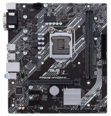 Материнская плата ASUS PRIME H410M-K, LGA1200, H410, 2*DDR4, D-Sub + DVI, SATA3, Audio, Gb LAN, USB 3.2*4, USB 2.0*6, COM*1 header (w/o cable),mATX ; 90MB13I0-M0EAY0                                                                                     