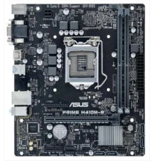 Материнская плата ASUS PRIME H410M-R-SI, LGA1200, H410, 2*DDR4, D-Sub + DVI + HDMI, SATA3, Audio, Gb LAN, USB 3.2*4, USB 2.0*6, COM*1 header (w/o cable), mATX ; 90MB1520-M0ECY0                                                                          