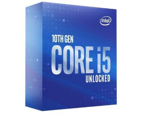 Процессор CPU Intel Core i5-10600K (4.1GHz/12MB/6 cores) LGA1200 BOX, TDP 125W, max 128Gb DDR4-2666,  BX8070110600KSRH6R