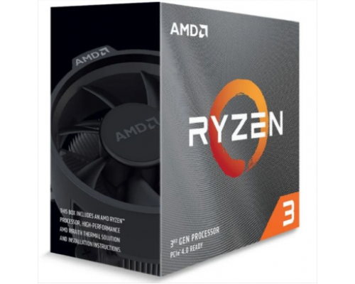 Процессор CPU AMD Ryzen 3 3100, 3600MHz AM4, 65W, 100-100000284BOX BOX