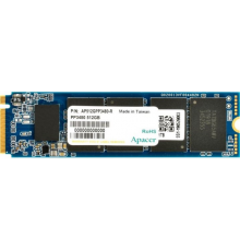 Накопитель SSD NVMe внутренний Apacer SSD Professional NAS PP3480 512Gb SSD NAS M2.2280 PCIe Gen3x4, R2500/W2100 Mb/s, IOPS 210/380K, MTBF 2M, 3D TLC, 1000TBW, Retail  (AP512GPP3480-R)                                                                  