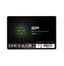 Накопитель Solid State Disk Silicon Power Ace A56 512Gb SATA-III 2,5”/7мм SP512GBSS3A56A25                                                                                                                                                                