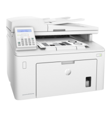 Лазерное МФУ HP LaserJet Pro MFP M227fdn (p/c/s/f, A4, 1200dpi, 28ppm, 256Mb, 2 trays 250+10, Duplex, ADF 35 sheets, USB/Eth/NFC, Flatbed, white, Cartridge 1600 pages in box, 1 warr)                                                                    