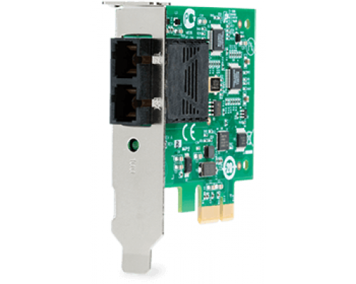 Сетевой адаптер Allied Telesis 100Mbps Fast Ethernet PCI-Express Fiber Adapter Card; SC connector, includes both standard and low profile brackets, Single pack