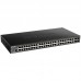 Коммутатор (switch) D-Link DGS-1250-52X/A1A, L2 Smart Switch with 48 10/100/1000Base-T ports and 4 10GBase-X SFP+ ports.16K Mac address, 802.3x Flow Control, 4K of 802.1Q VLAN, 4 IP Interface, 802.1p Priority Queues, AC