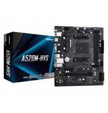 Материнская плата AMD A520 SAM4 MATX A520M-HVS ASROCK                                                                                                                                                                                                     